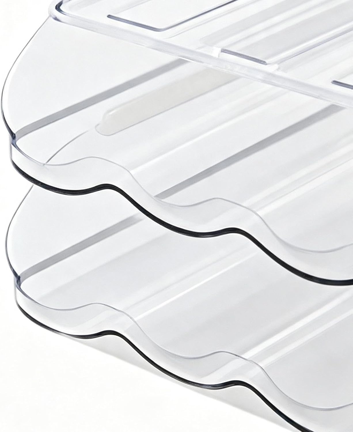 Clear Egg Tray - 36 Grid Double Layer Refrigerator Storage Containers Egg