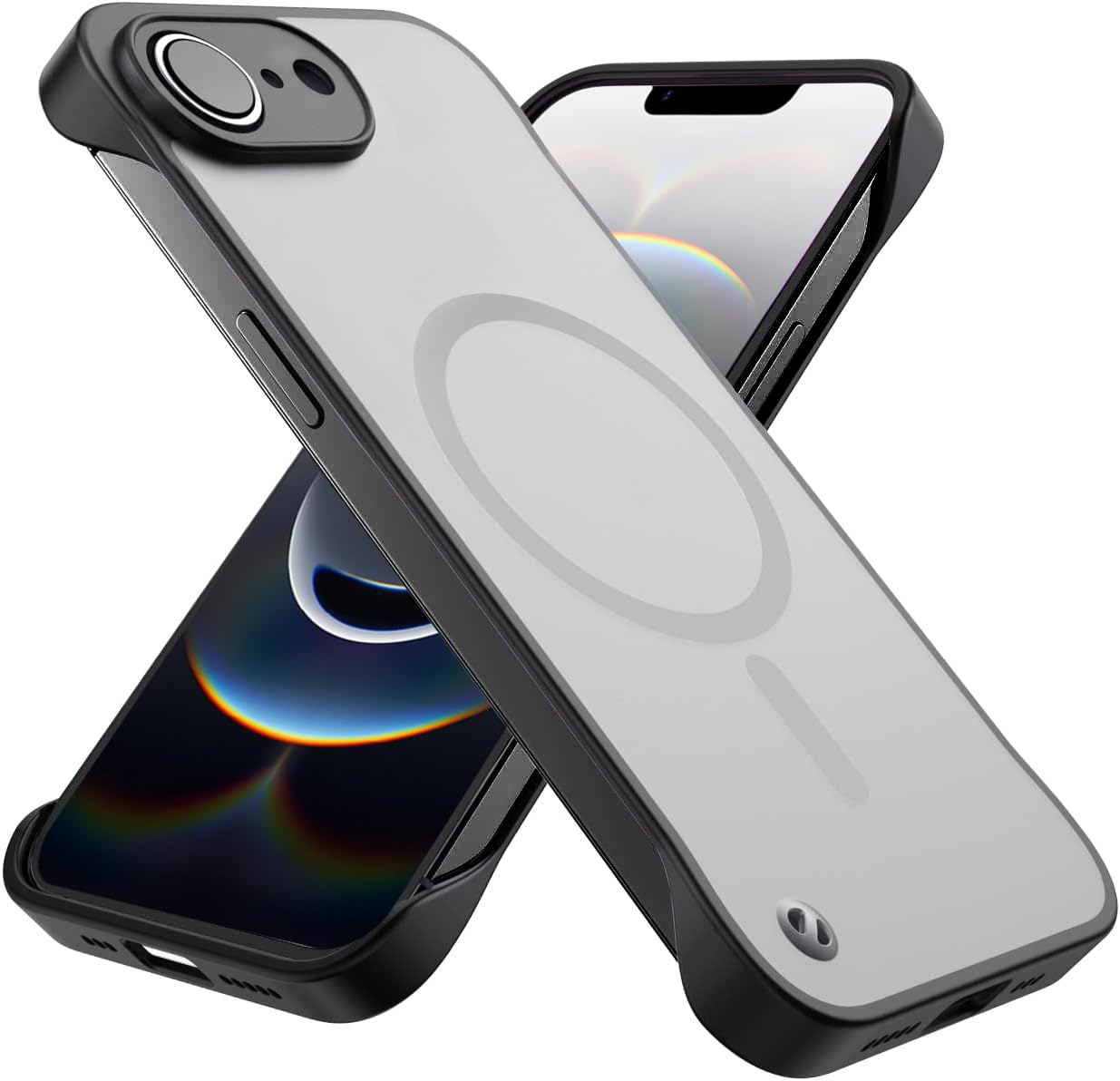 Amazon.co.jp: iphone16e ケース フレームレス マグセーフ ケース