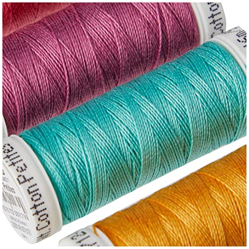 Sulky Sampler 12wt Hilos Algodón 6 Piezas Colores Brillantes miniatura 3