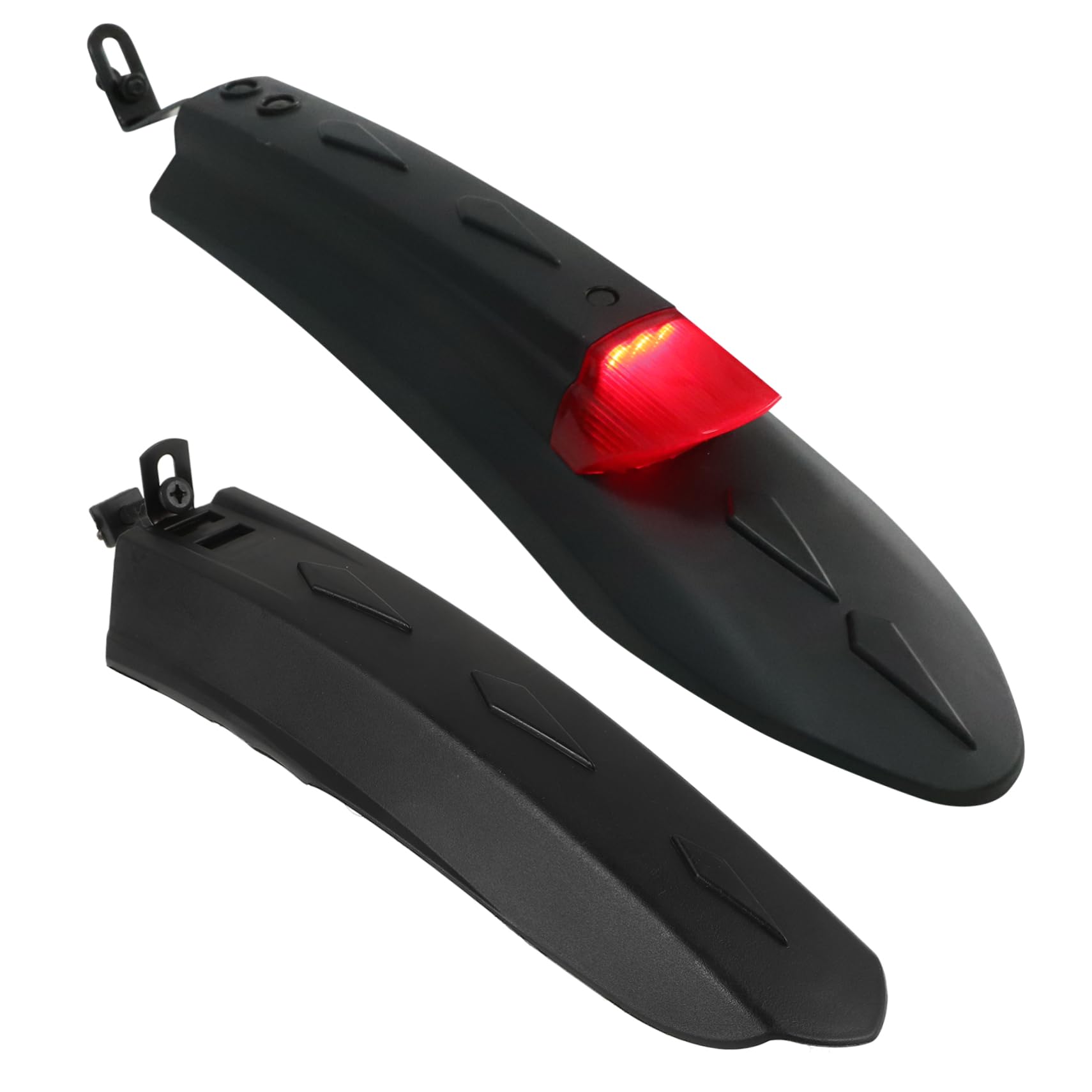 Hemoton 1 Set Mountain Bike Mudguard Detachable Front Rear Protection for Outdoor Cycling Durable Material Splashing Design Easy Installation for All Bike Types