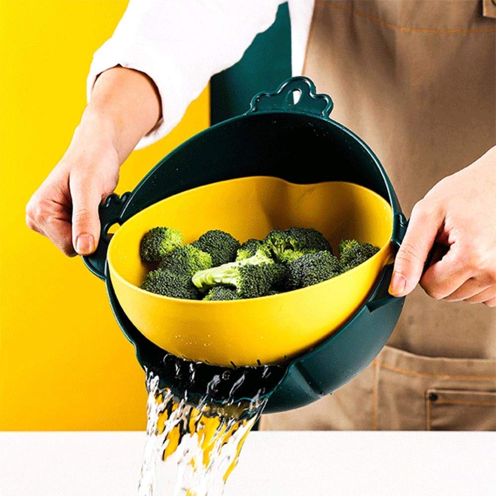Présentoir à aliments robuste et sa corbeille fine pour comptoir chic