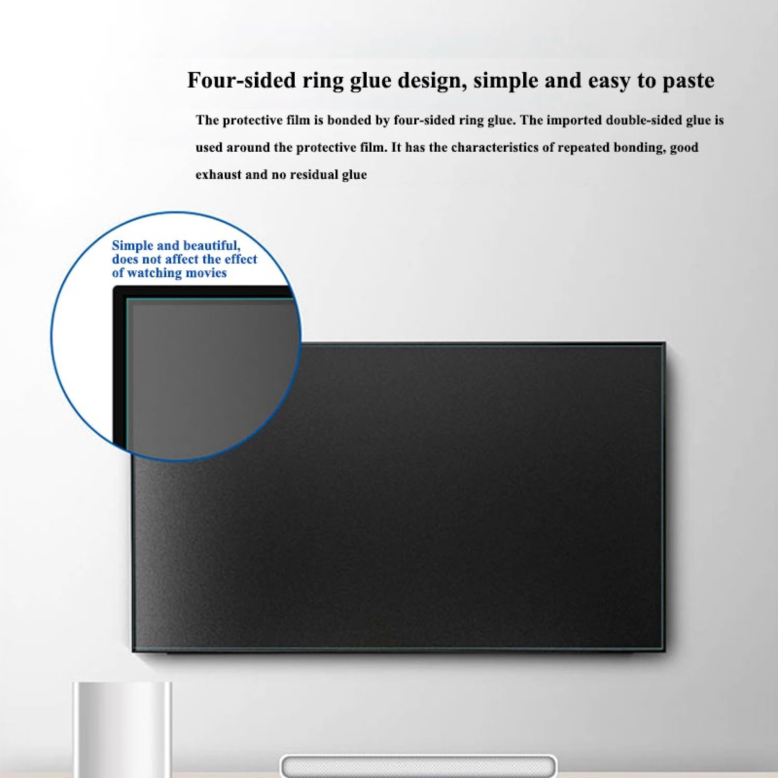 OWKAY Anti Blue Light Screen Protector Per Lg 32-50 Pollici Full Hd Led Tv Antiriflesso Anti Blue Light Screen Protector Film Tv Accessori