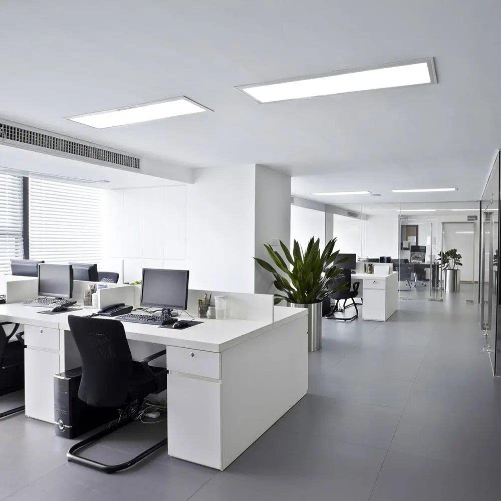 120x30 cm LED Panel Deckenleuchte Aufputzpanel Aufbaupanel Aufputz 4000 Lumen Extra Hell 40w Neutralweiß