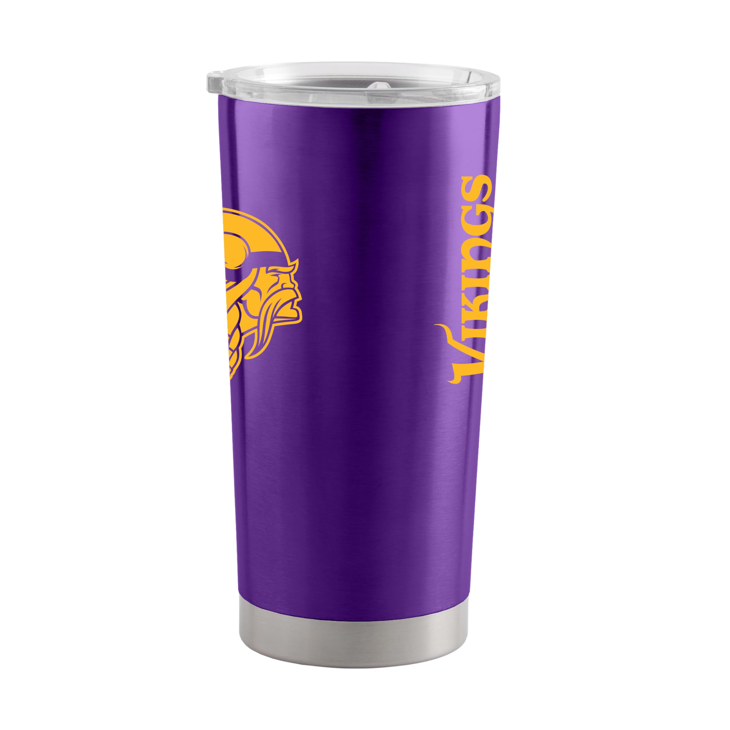 Minnesota Vikings NFL 20oz Stainless Steel Insulated Tumbler, Slider Lid