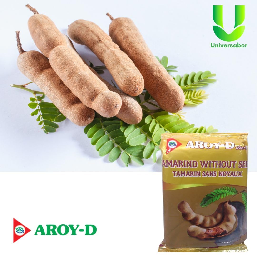 AroyD Pulpa de Tamarindo 454g x2 Natural Sin Conservantes Premium