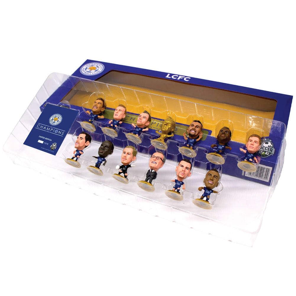 SoccerStarz - Leicester 13 Figure Team Pack (League Winners 2015-16 10 Year Anniversary Re-Release) /Figures