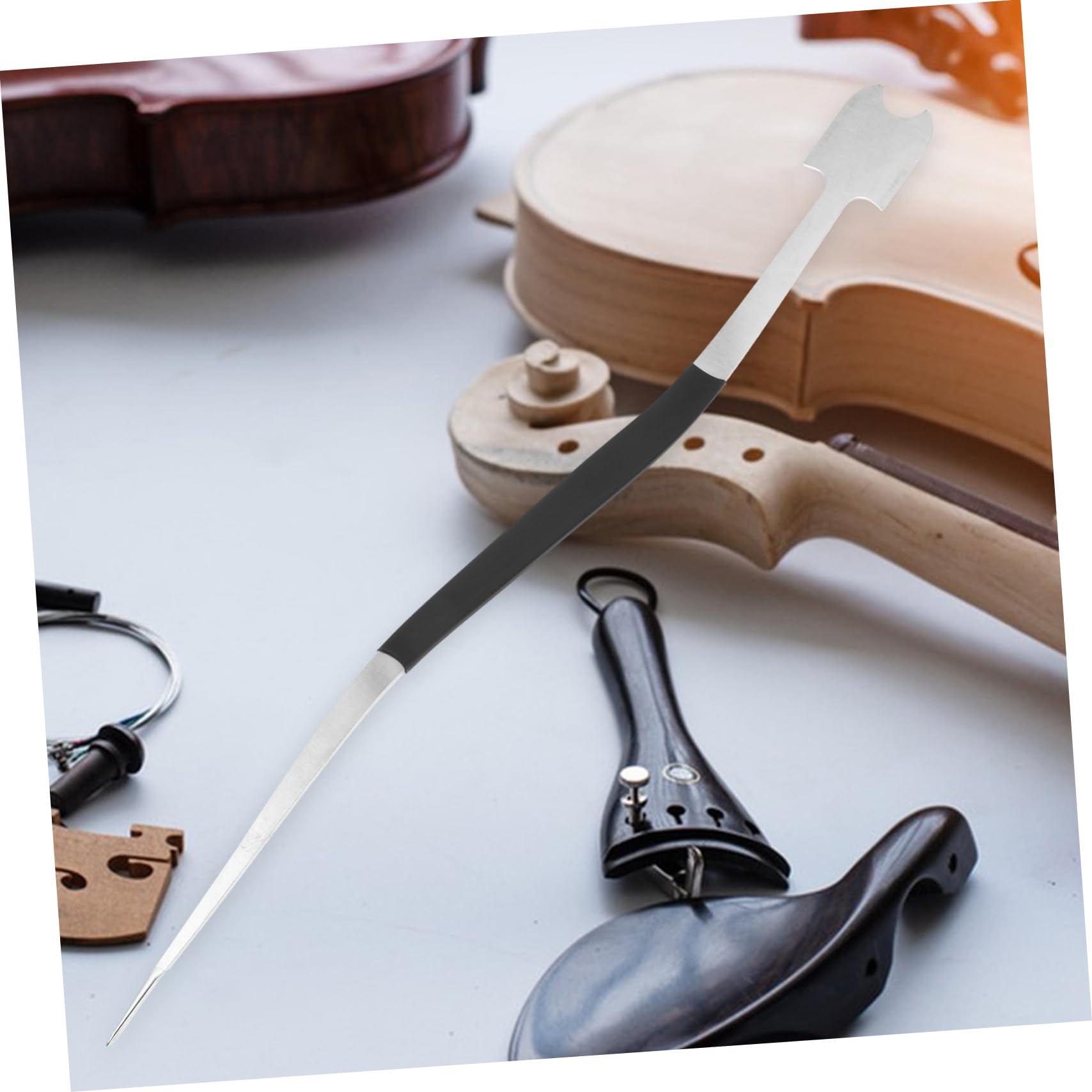 ifundom 5piezas Celo Sound Post Setter Para Violonchelo Herramienta Práctica Para Instalación Postes De Sonido Flexible y Duradera