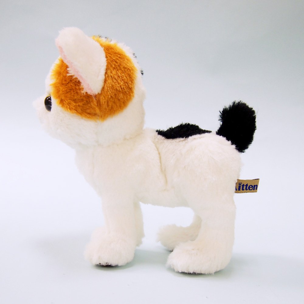Amazon.co.jp: サンレモン キトン ミケ 16.8×14.1×7.2cm ぬいぐるみ