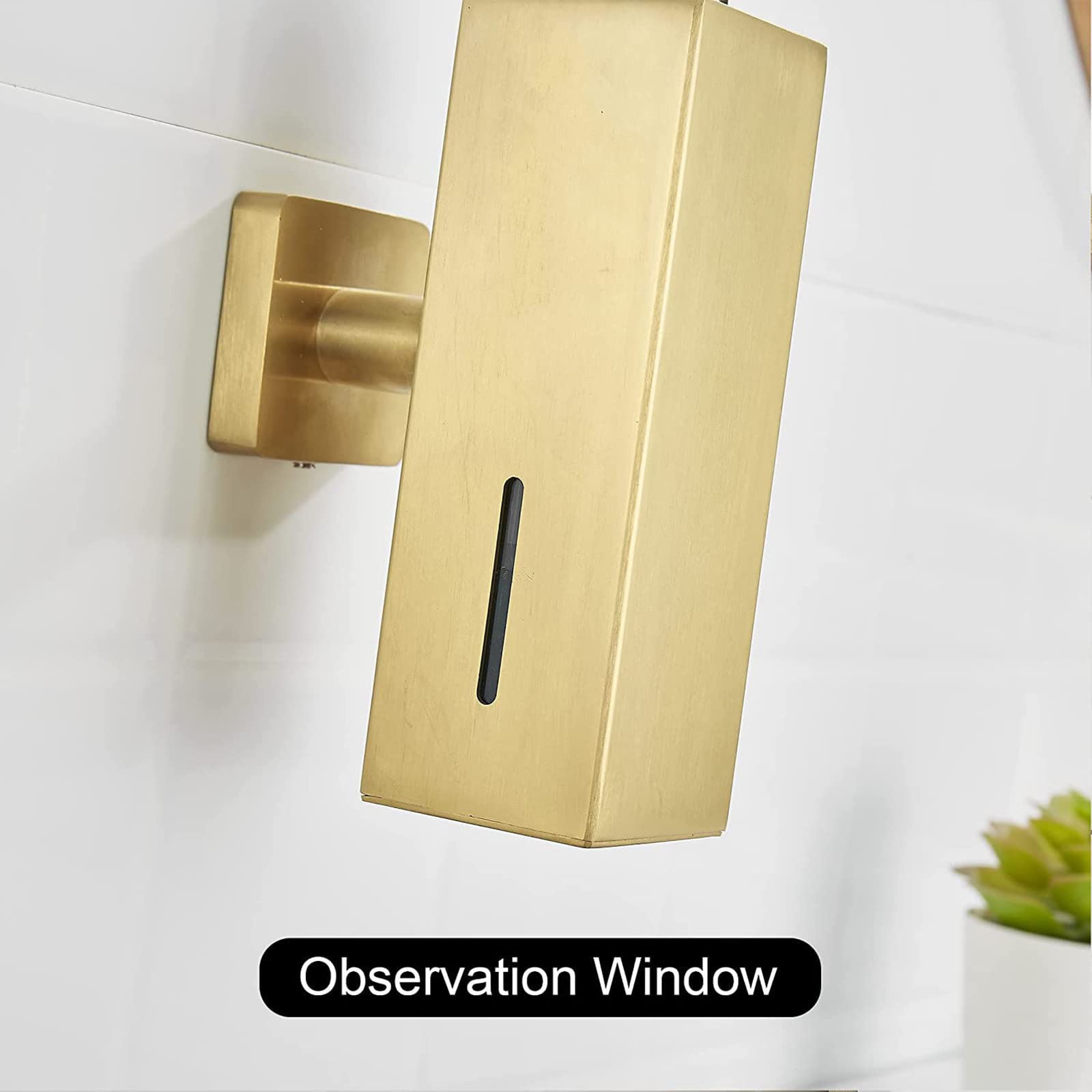 Dispenser Sapone Bagno, Dispenser Sapone Cucina Ricaricabile 250ml Dispenser Sapone Acciaio Inossidabile Dispenser Detersivo Lavatrice per Casa Hotel Ristoranti Oro