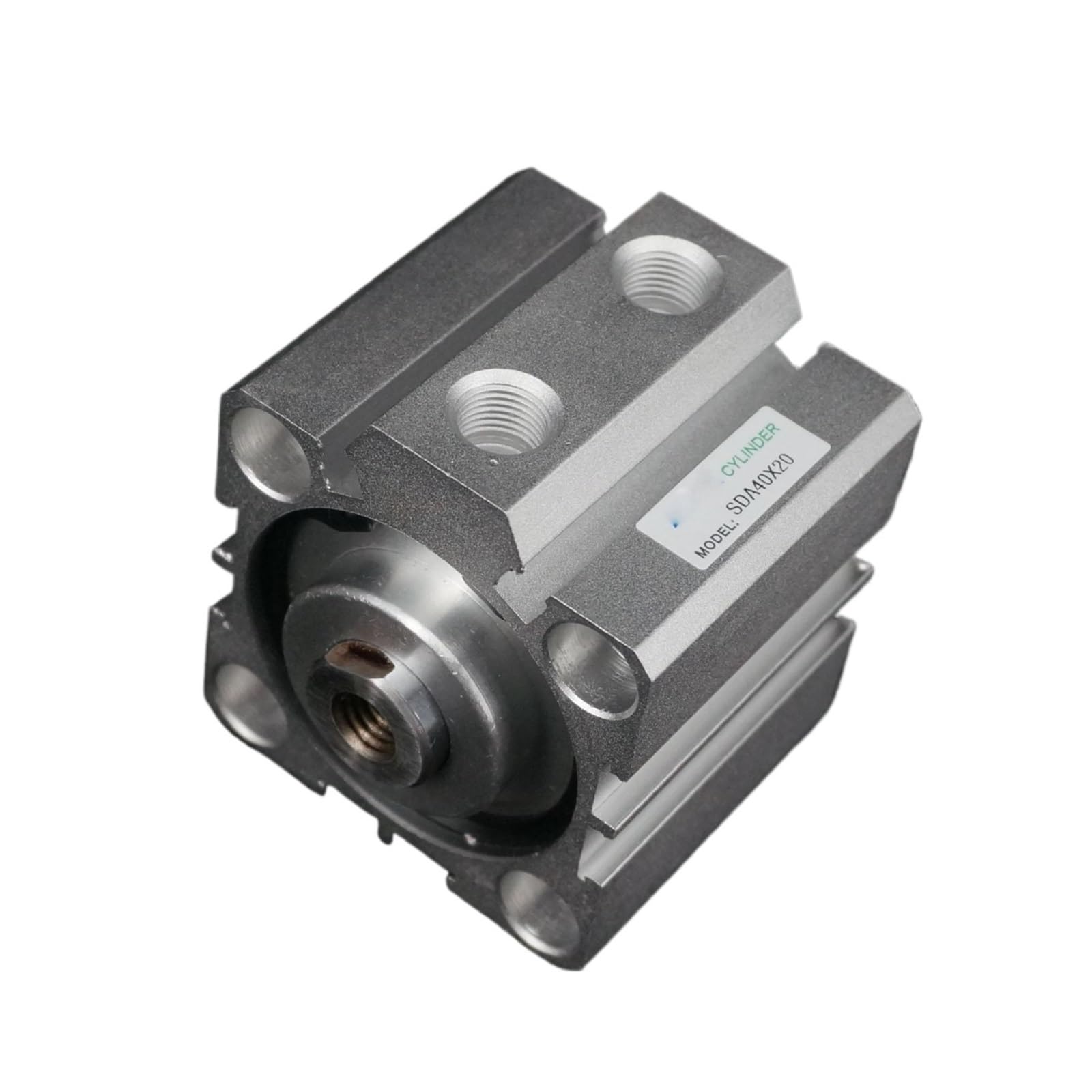 Vérin aluminium SDA40x20 double acting d'une finition industrielle