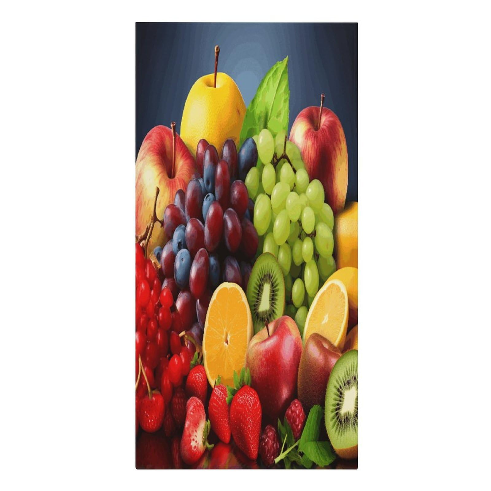 VstaDank Fruits Beach Towels 30"x61" Microfiber Super Absorbent Large Bath Towels Cozy Soft Swim Travel Towel Quick Dry Thin Pool Towel Beach Accessories for Outdoor Adult