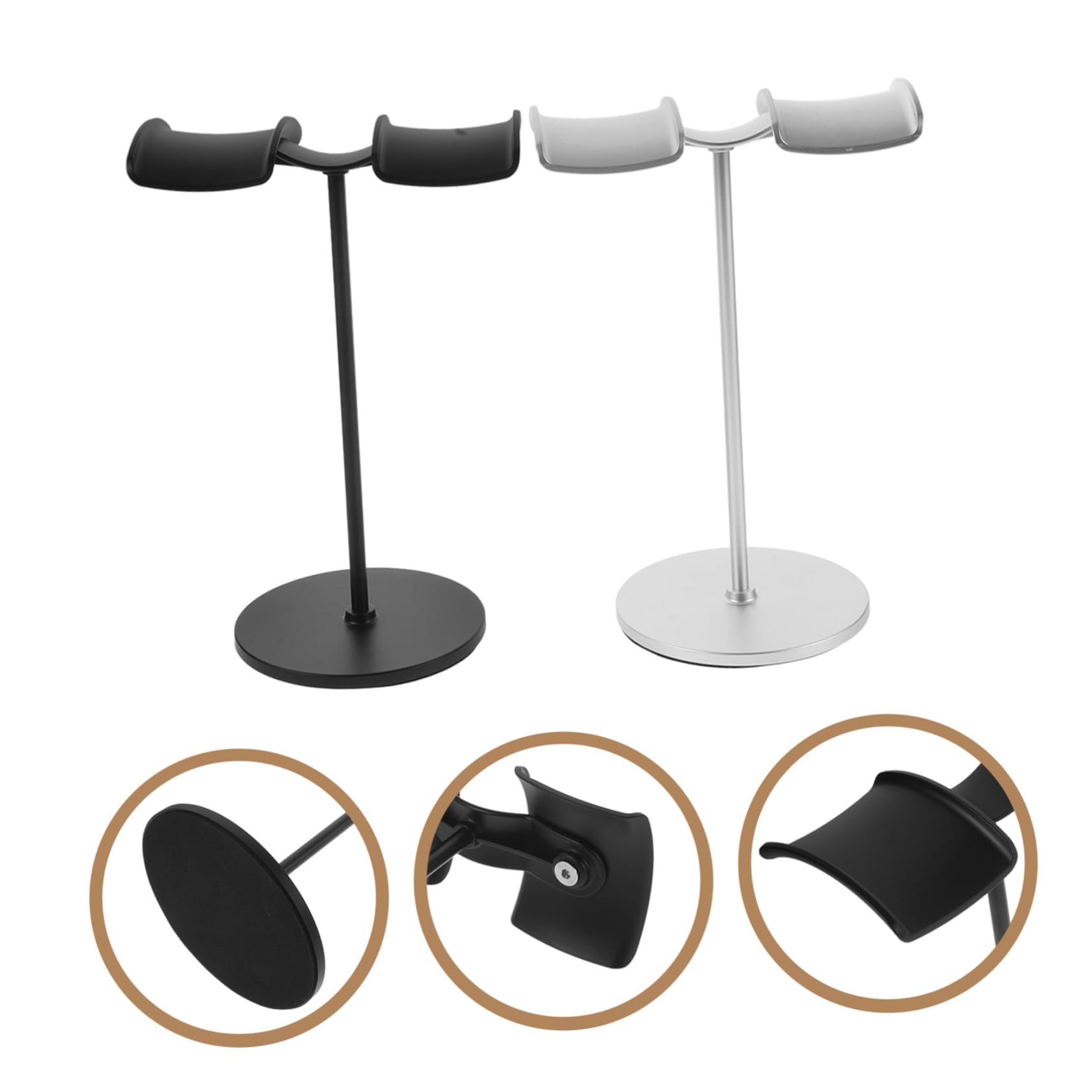 POPETPOP 2pezzi Stendino Per Cuffie Da Supporto Per Cuffie Da Tavolo Supporto Per Da Gioco Stabile