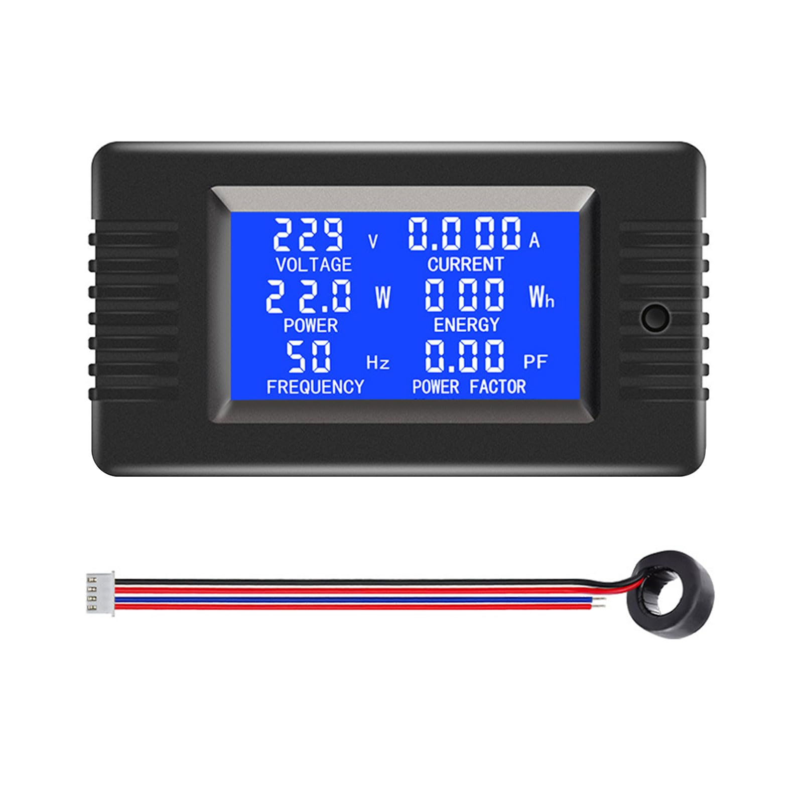 80-260V Detector Current Meter Digital Display Current Power Energy Meter Multimeter Voltmeter Ammeter Electrical Measuring Tool