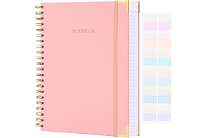 Floral Spiral Notebook: Enchanting Accessory for Note Taking