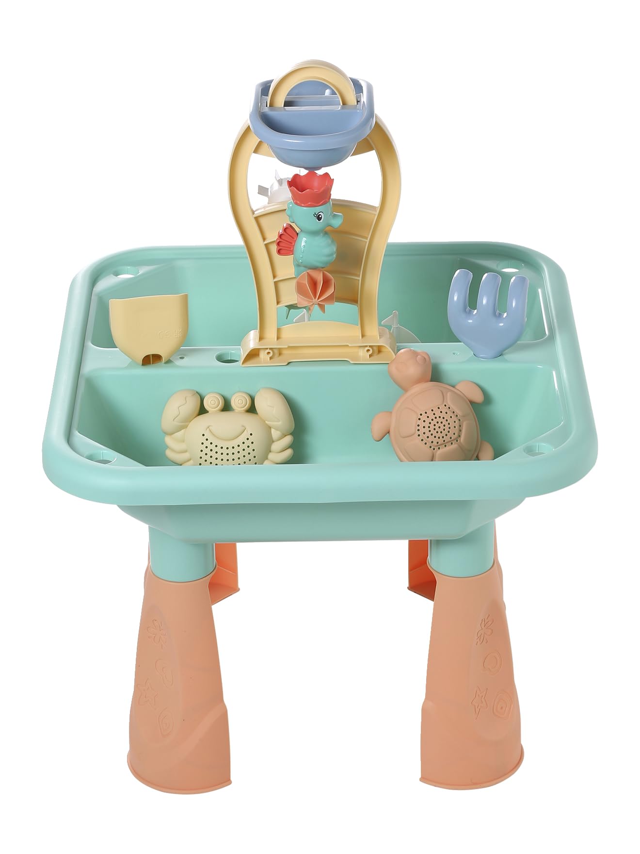 VERTBAUDET Table de Jeu Plein Air Sable et Eau Jouet Enfant Multicolore TU