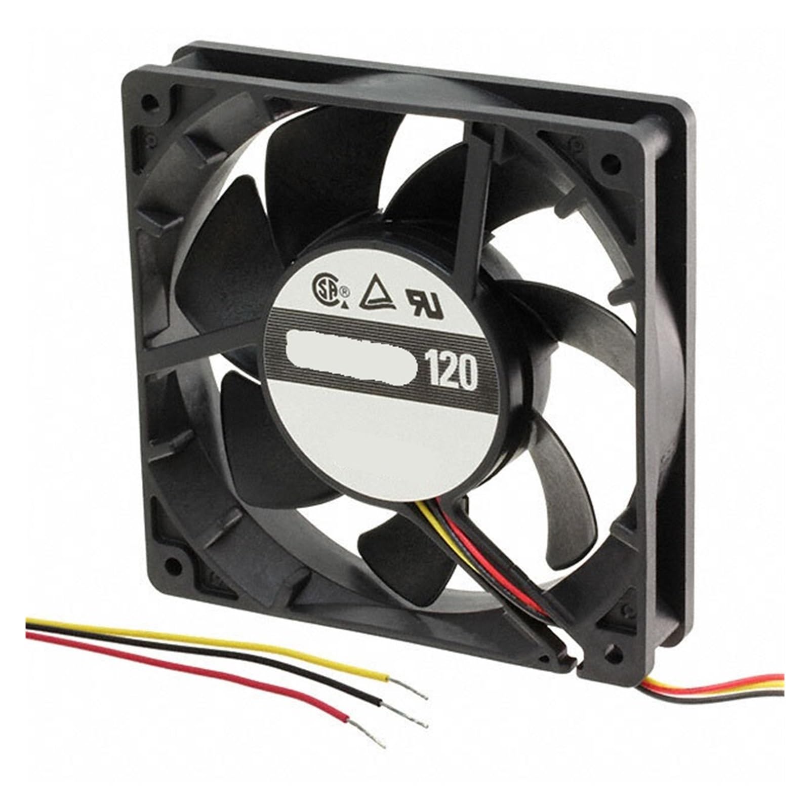 Lzikkgki One Color 9Gv1212j101 12Vdc Fan 119X119x38mm 36W 3Wire 6400Rpm