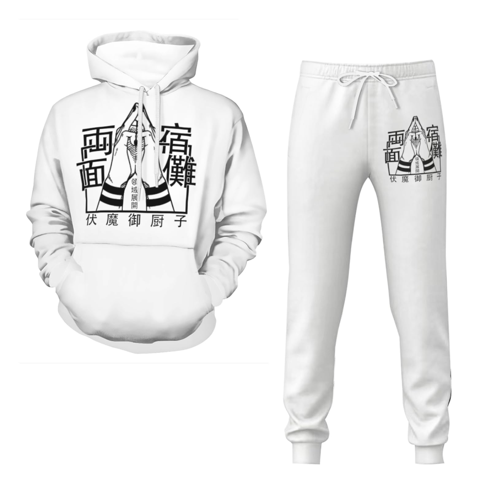 Amazon.co.jp: パーカー メンズ 上下セット 呪術廻戦 ジャージ ズボン