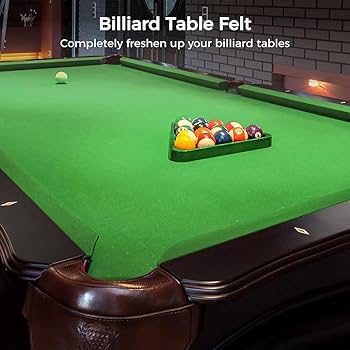 Pool Table Cloth Worsted Wool Billiard Table Felt Replacement For 7/8/9ft Table