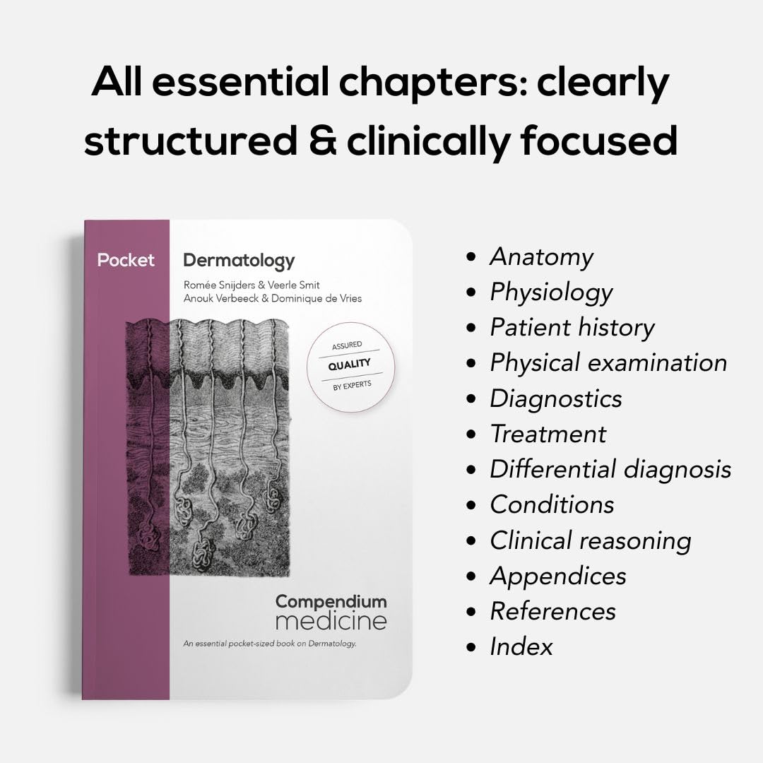Pocket Dermatology: An essential pocket-sized book on Dermatology.