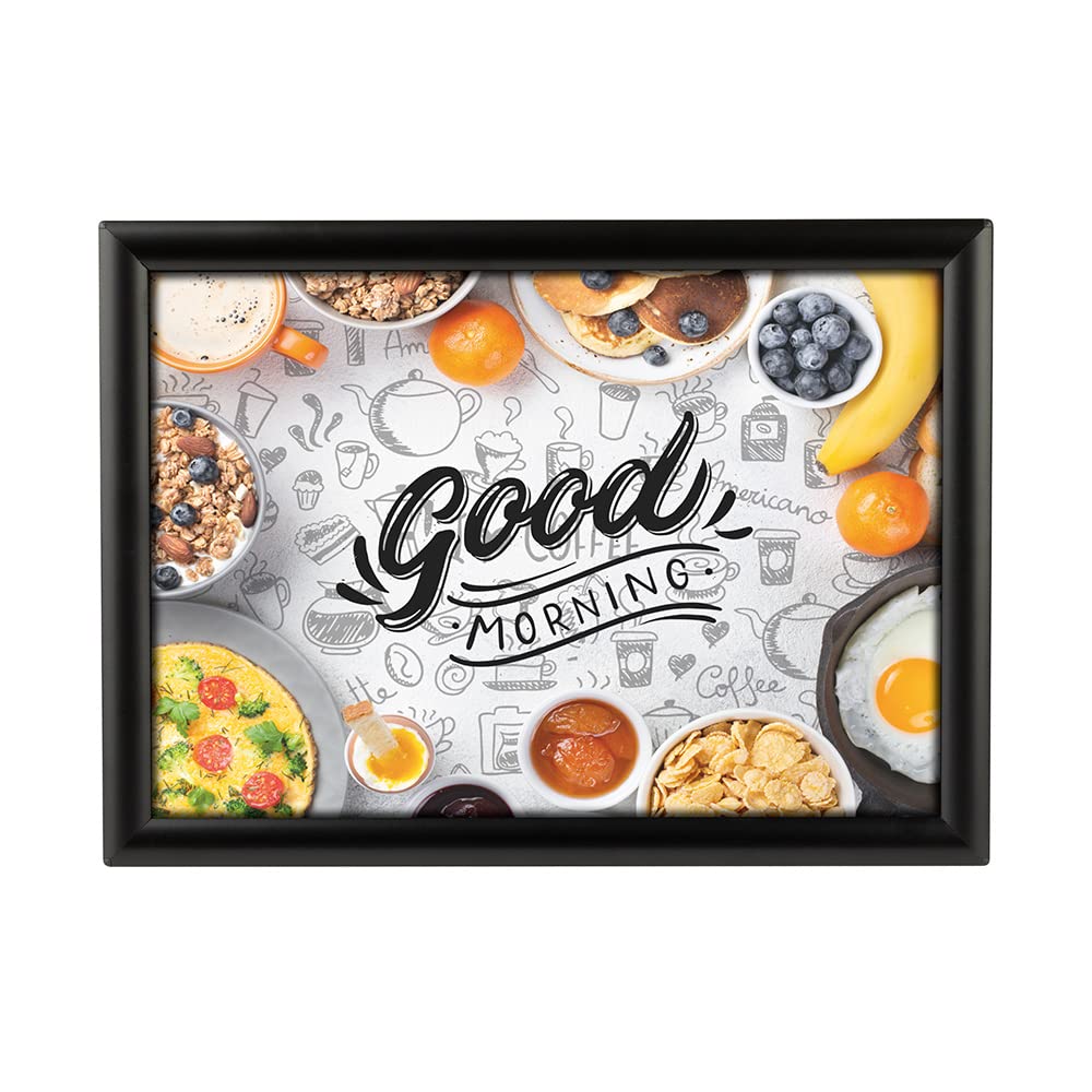 Generisch Vorteilspack 10 x Bilderrahmen Klapprahmen Plakatrahmen aus Aluminium/Kunststoff schwarz matt im Set - DIN A3 - Geschenkidee für Familien - Fanposter