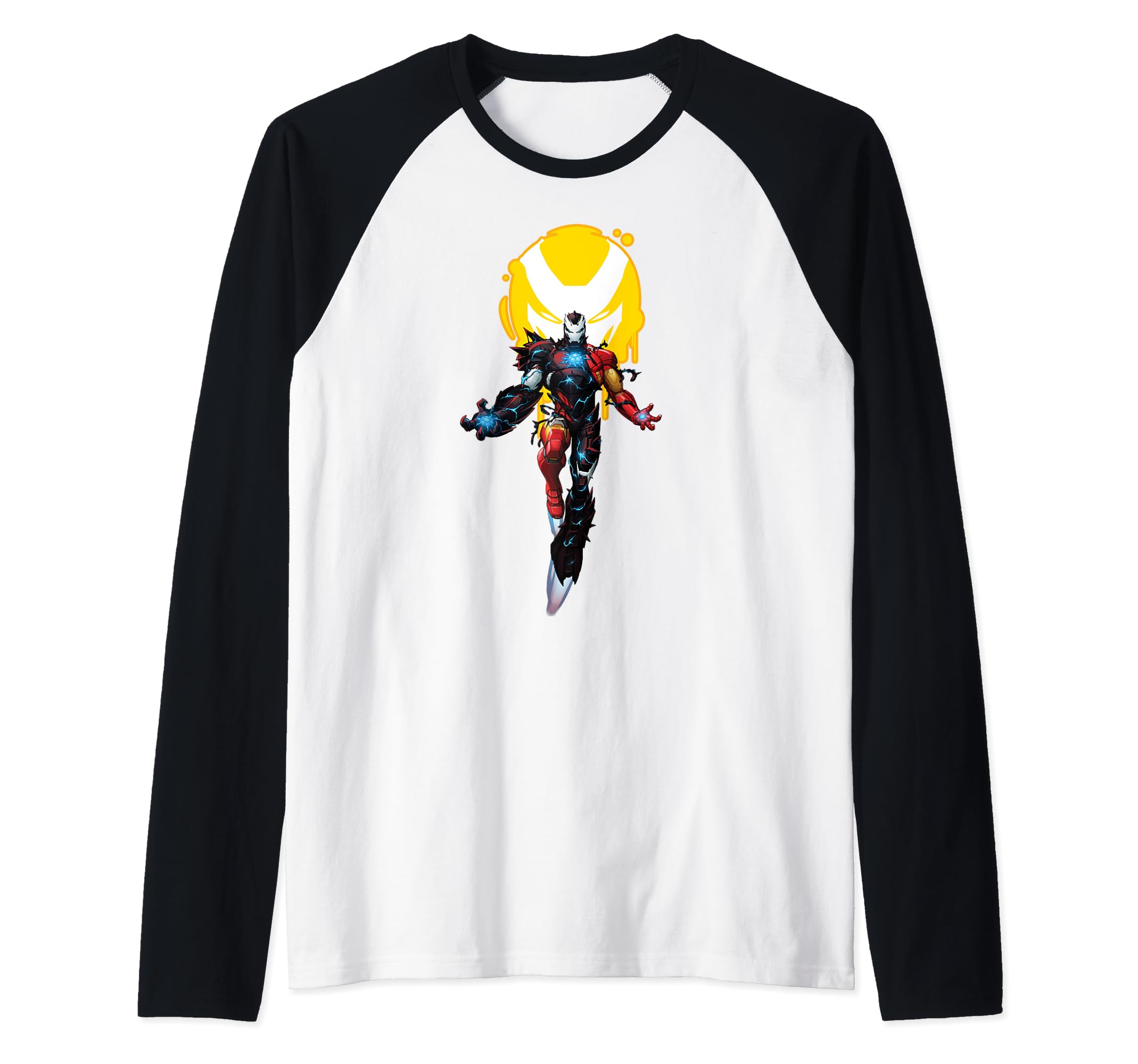 Spider-Man Maximum Venom Iron Man baseball tee aux finitions soignées et coton doux - 2