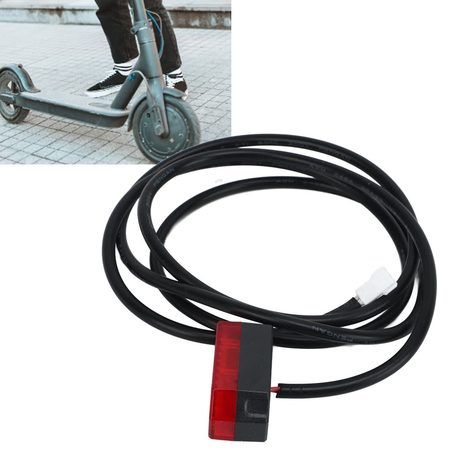 Feu Stop Pour Moto - Rouge Arrière Arrêt Frein Clignotants Lampe Cadre