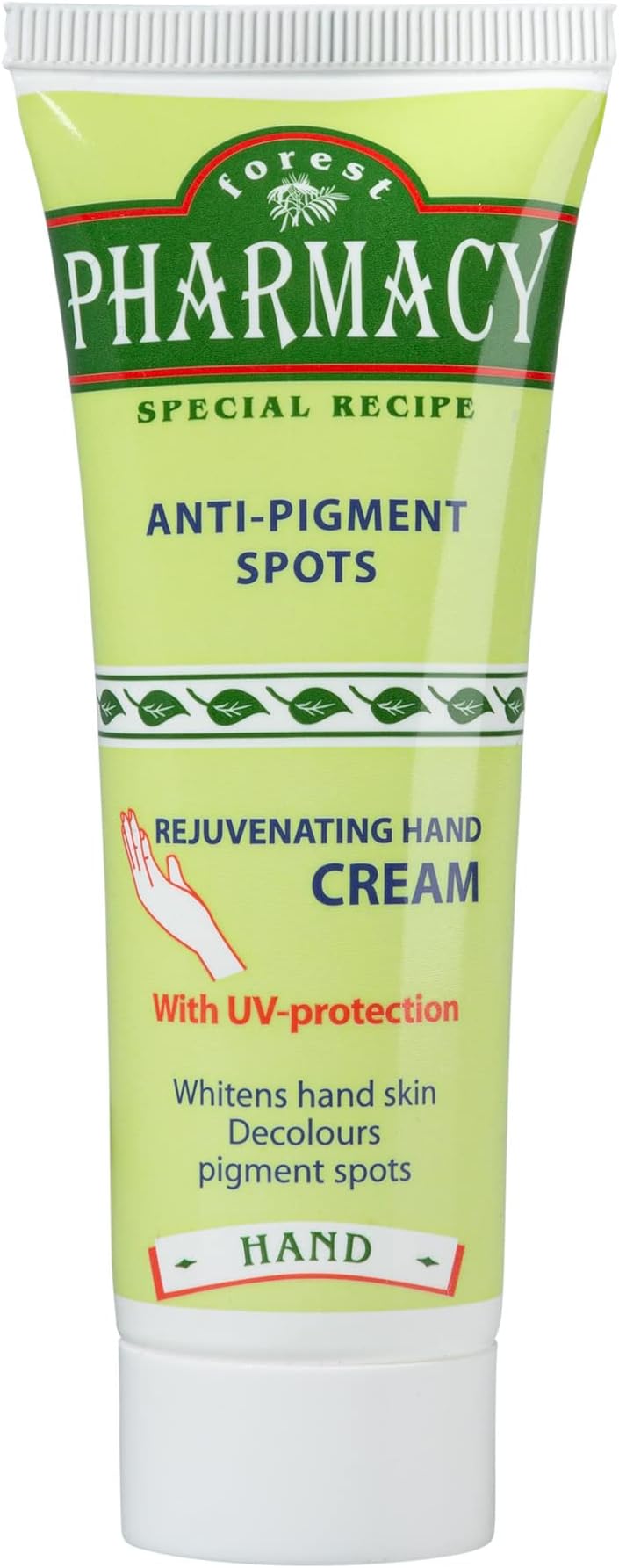 Forest Pharmacy Rejuvenating Anti-Pigment Spots Hand Cream with UV Protection