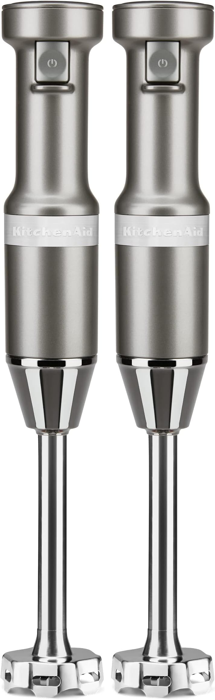 KitchenAid Variable Speed Corded Hand Blender KHBV53,Contour Silver,(Pack of 2)