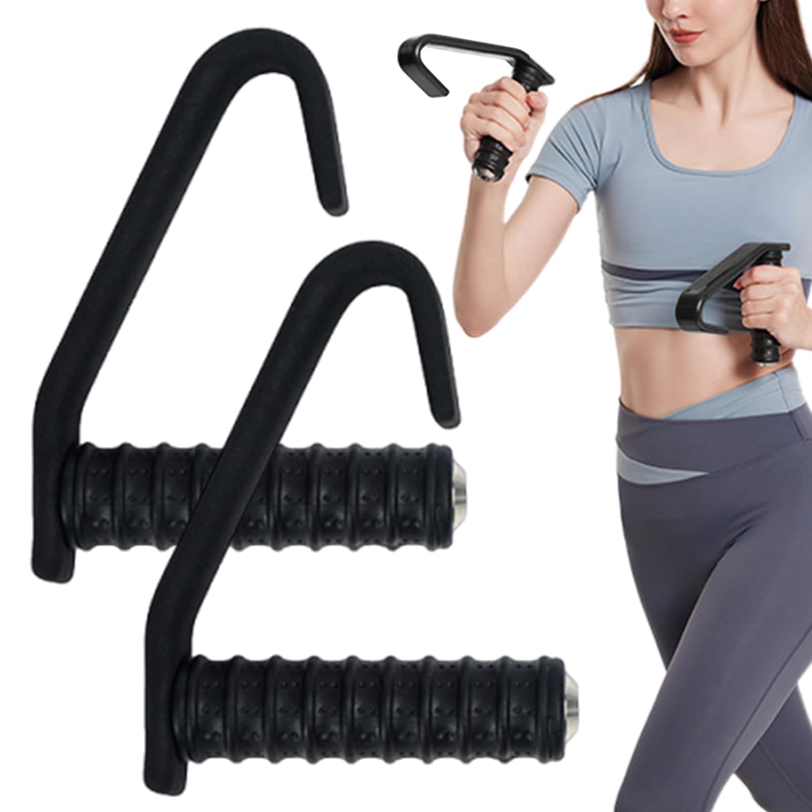 Impugnature ergonomiche per allenamento, maniglie ergonomiche da palestra per stacchi, per uomini, donne, giovani, adolescenti, atleti, ciclisti, golfisti, papà, nonno, moglie, marito, figlio