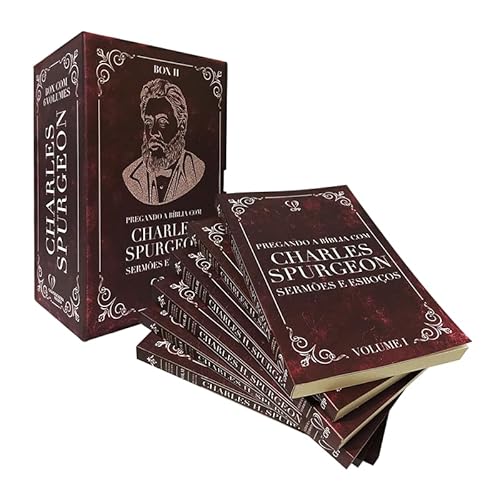 Box 2 pregando a bíblia com charles spurgeon – 6 volumes: