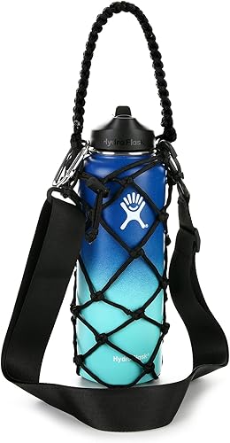 Miniatura 3 de koshine Correa para botella de agua, soporte para copa de vino para botella deportiva, frasco de agua de 17-25 onzas, 32-40 onzas, 64 onzas