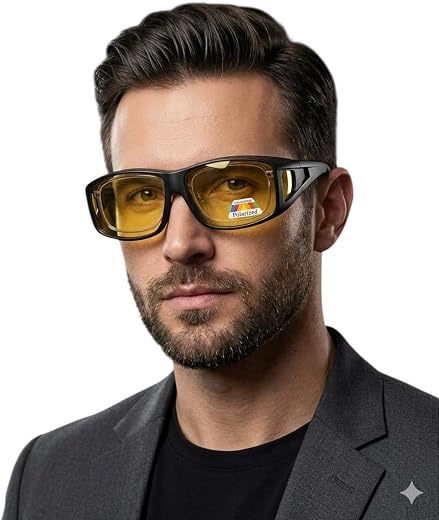 Legend Eyewear Fit Over Glasses Sunglasses for Men Women,Wrap Around Sunglasses Polarized UV400 Protection