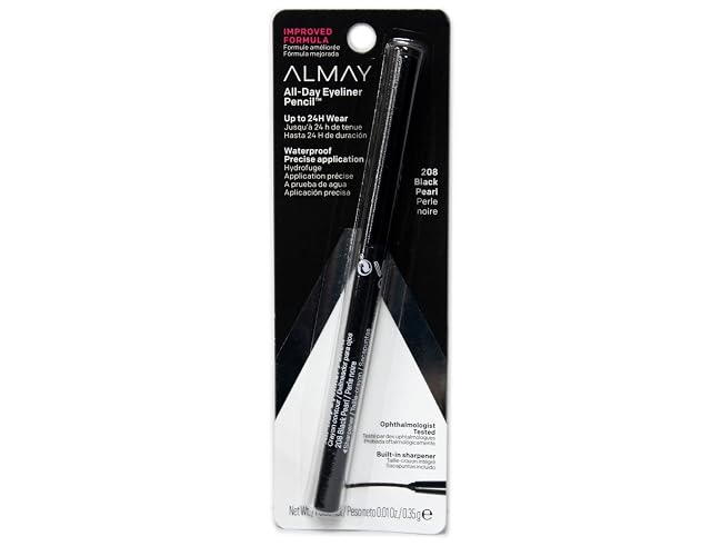 Almay All-Day Eyeliner Pencil Black Pearl 208 5 Pack