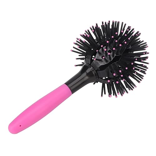 Cepillos de pelo profesionales ventilados en forma 3D cepillo de pelo rizado de secado rápido desenredante masaje rizador peine herramienta