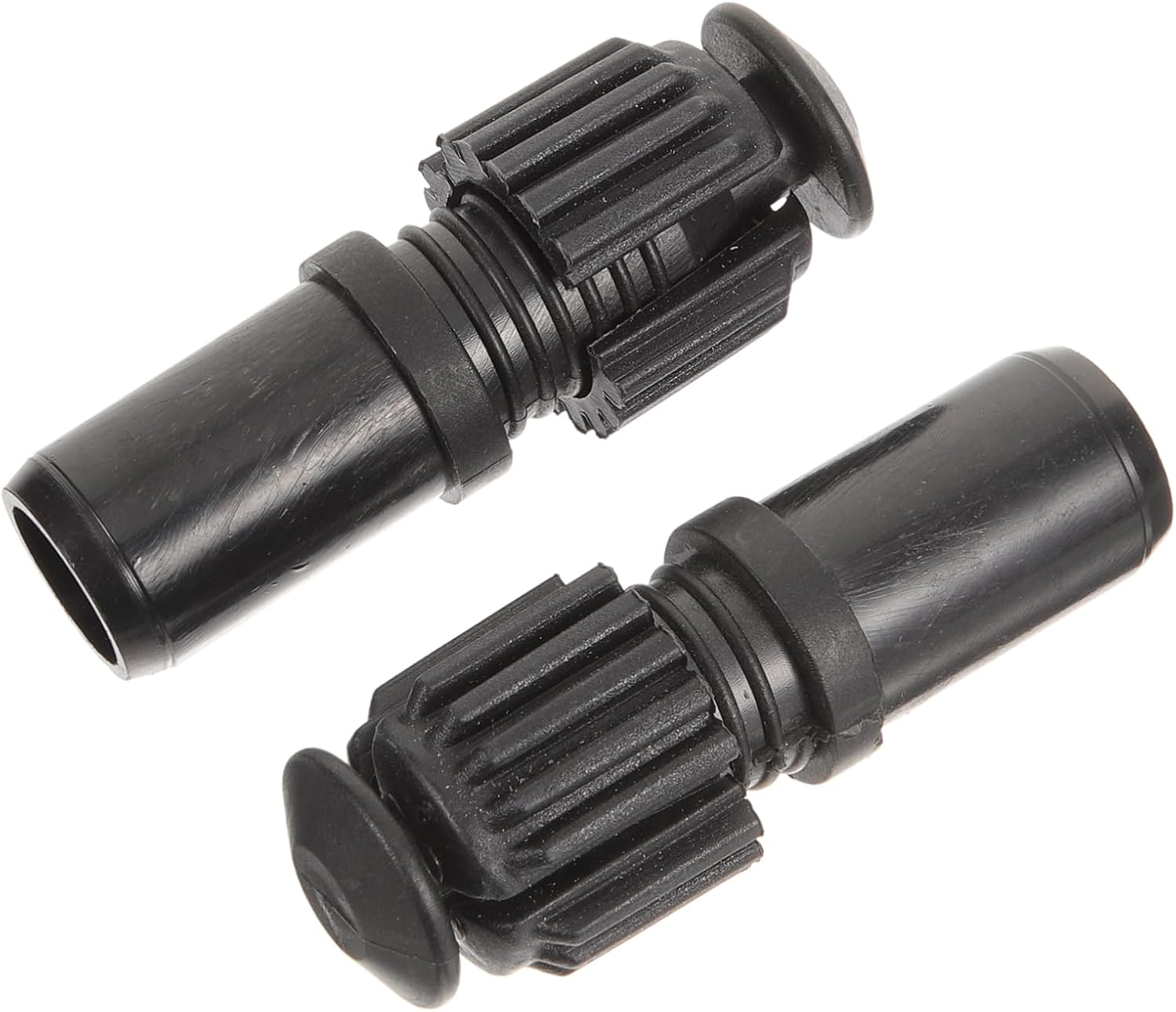 ORFOFE 2pcs Shaft Fastener Connector, 29mm 22mm PP Black
