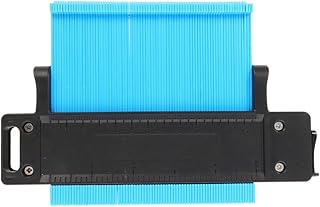 SOLUSTRE Contour Gauge Tools for Wood Duplicator Gauges Measure Ruler Wood Marking Tool Woodworking Hand Tool Profile Gauge Measure Ruler Abs Measuring Ruler Both Ends