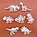 pequano 14PCS luminous Dinosaur Charms Decoration for Shoe,charms for boys Decoration for Shoe,Bag,Bracelets Dinosaurs Themed Party Favor