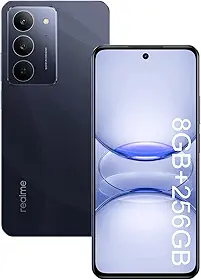 Realme C75X Smartphone 8GB RAM 256GB ROM Tela de 6.67" IP69 Provação de água NFC Dual SIM 4G (Azul)