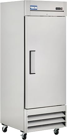 Kratos Commercial 1 Door Solid Reach-in Refrigerator, 23 Cu. Ft., 29 Wide