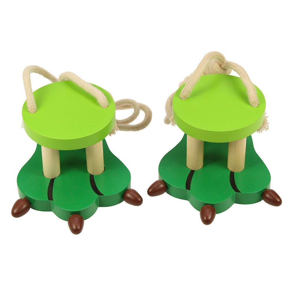 Bigjigs Toys Wooden Crocodile Footwalkers