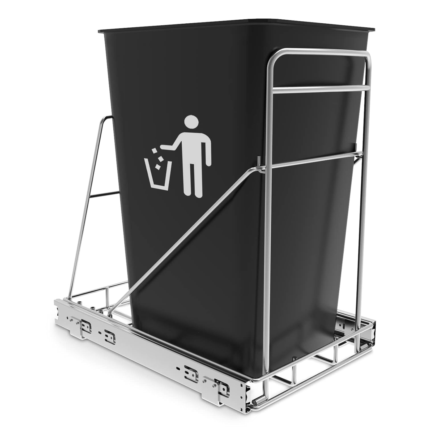 Ellinia Pull Out Trash Can Under Under Sink Trash Can Pull Out