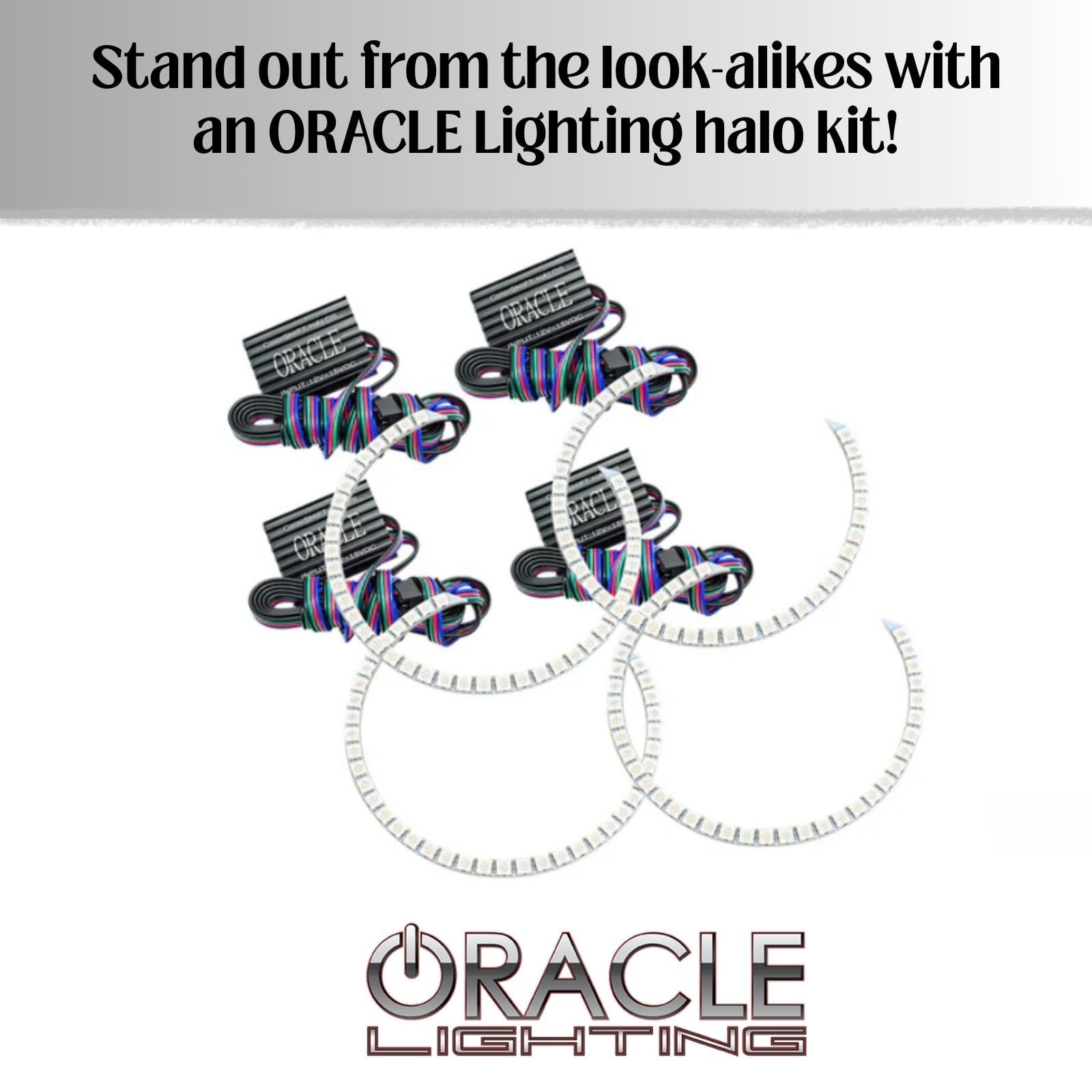Oracle Lighting 2240-335: 2008-2014 Dodge Challenger Led Non Projector Headlight Halo Kit