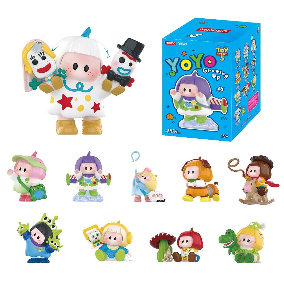 MINISO トイ・ストーリー5 YOYO フィギュア ブラインドボックス Amazon.co.jp: MINISO YOYO × トイ・ストーリー5 ブラインドボックス