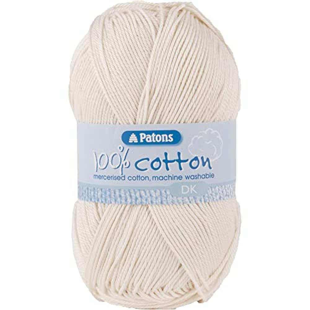 Patons 100% Cotton DK - Cream (2692)