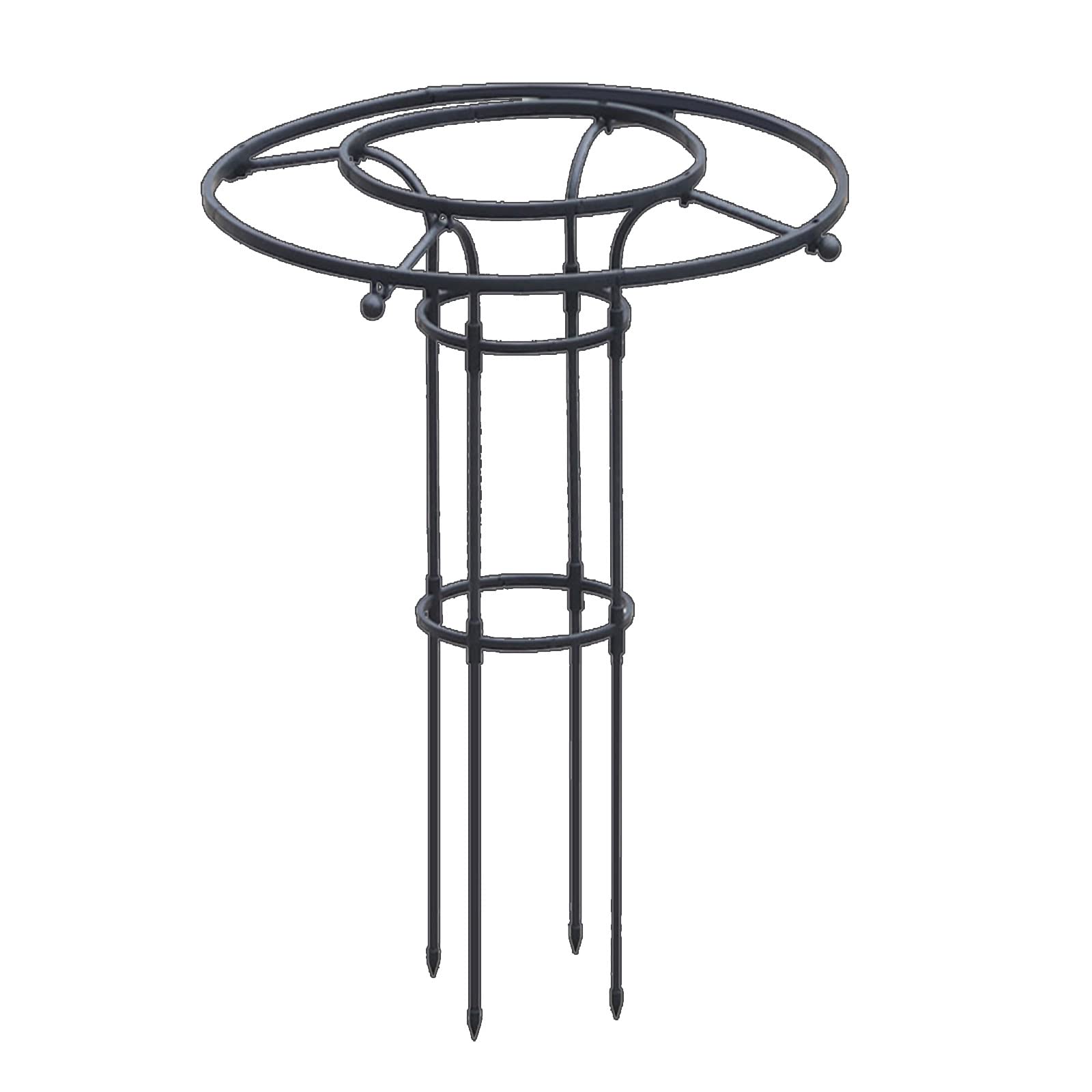 Srliya Marco de Escalada para Plantas de Jardín, Enrejado de Jardín de Metal Vertical, Enrejado de Escalada de Paraguas de Metal, Enredaderas Trepadoras y Soportes de Plantas para (210CM)