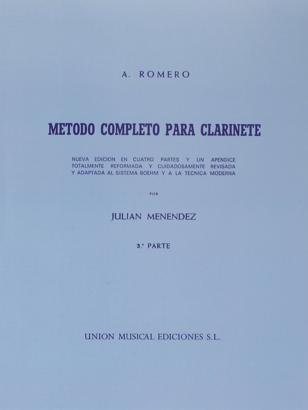 Romero Metodo Completo Para Clarinete Part 3