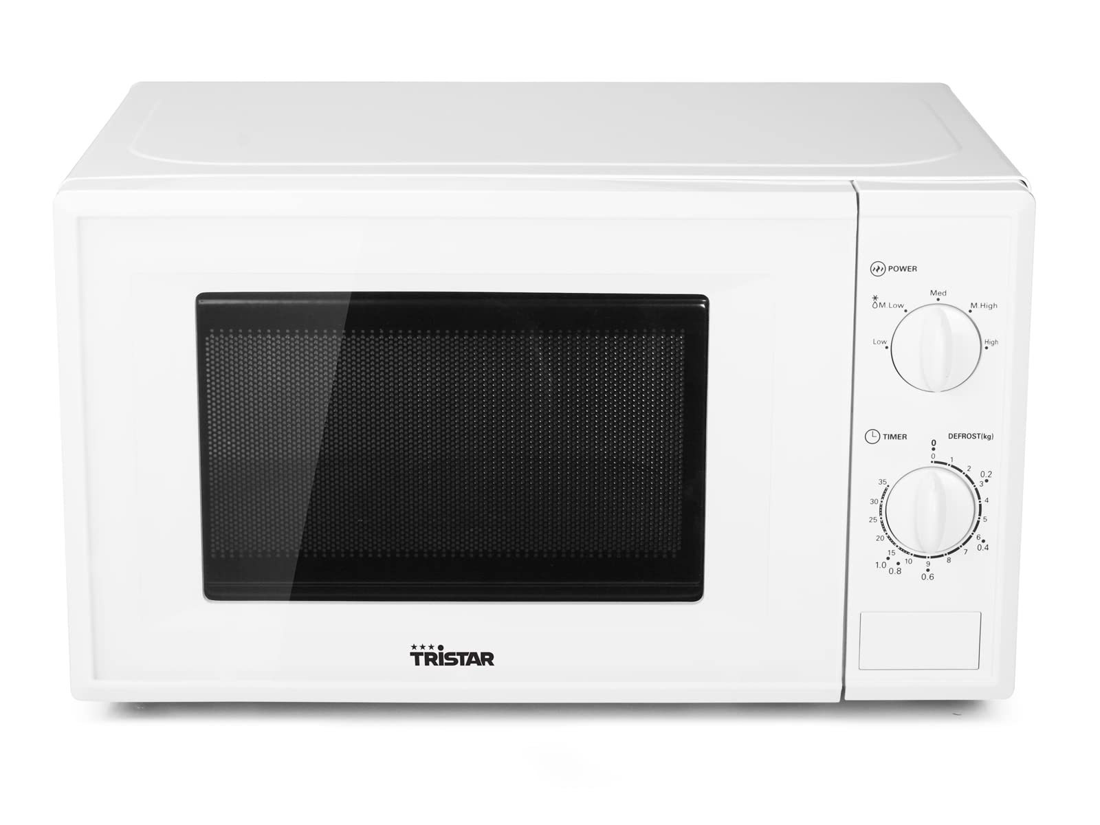 Microonde 20 litri analogico, timer, 5 livelli, 700 Watt, con copertura