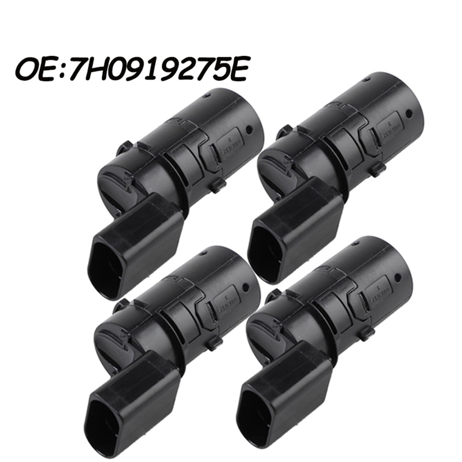 Sensores de estacionamiento ultrasónicos Sensor de Aparcamiento PDC para autobús 7H0919275E para Audi A6 Allroad para Volkswagen para Multivan Transporter T5(4 pcs)
