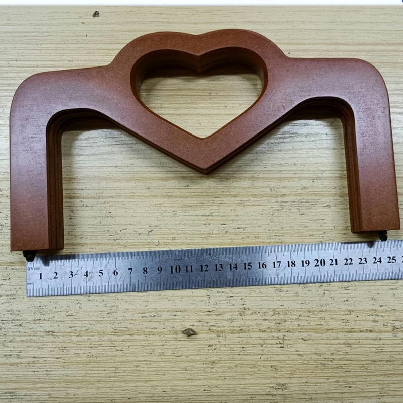 Zewnętrzne 25 cm drewniane uchwyty do torebki, drewniane uchwyty do torebki, rama do ręcznie robionej torby, torebki, rękodzieło, DIY, uchwyty do torby, 2 szt