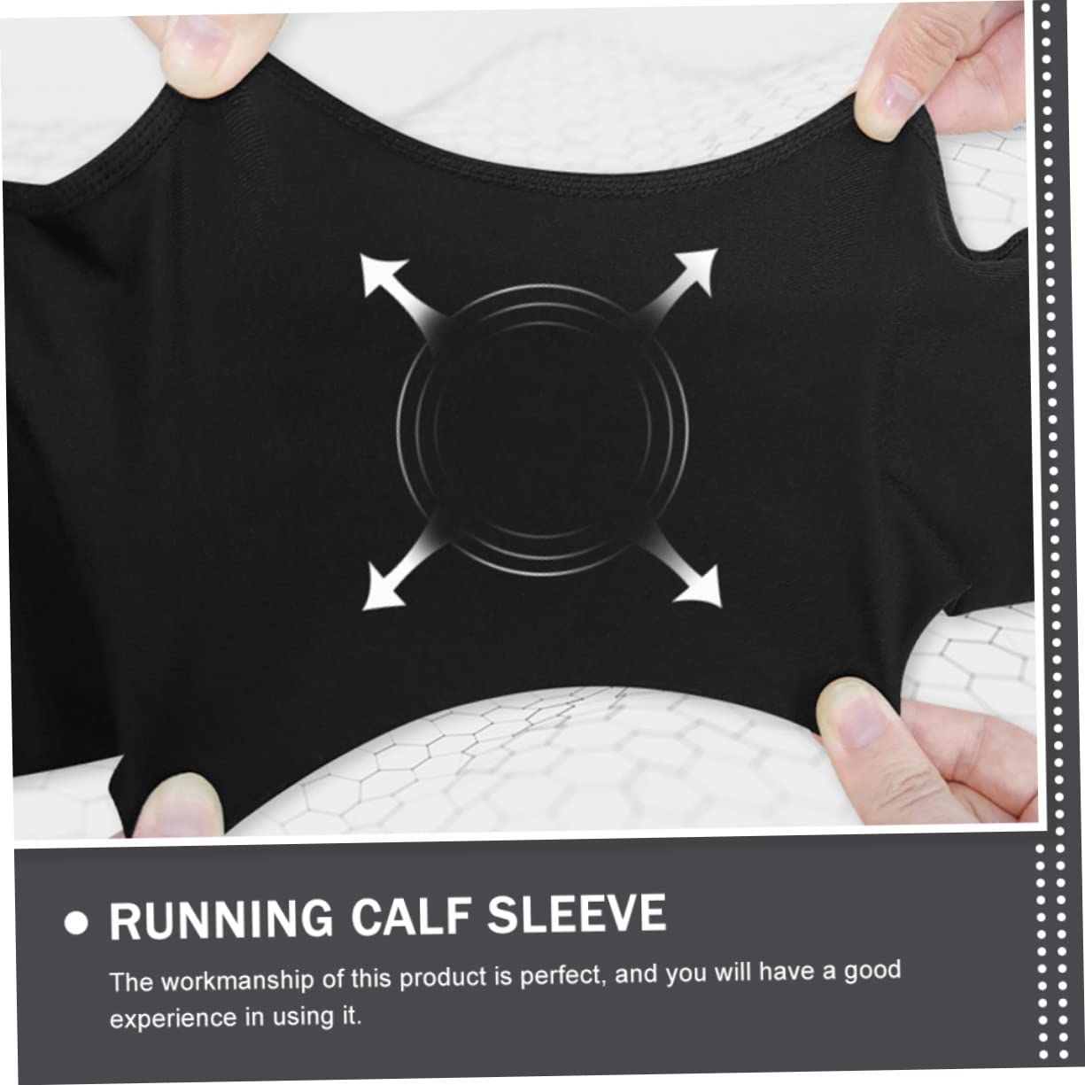 FOMIYES Elastic Sports Calf Sleeve for Outdoor Running Football Basketball Adult Leg Support High Elasticity Comfortable Design Single